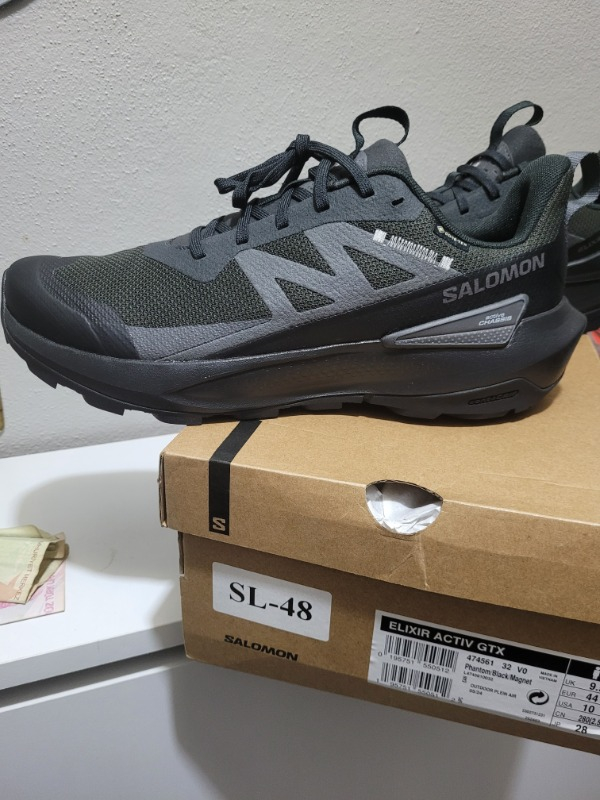 Salomon Elixir Activ Gtx Erkek Outdoor Ayakkabısı L47456100 Siyah