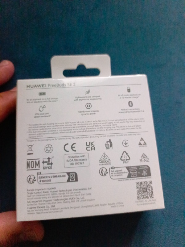 Huawei Freebuds Se 2 - Mavi