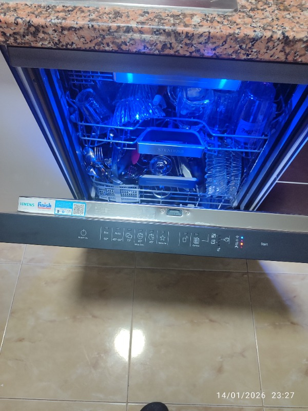 Siemens SN15EC00NT Solo Bulaşık Makinesi 6 Programlı Siyah Çelik