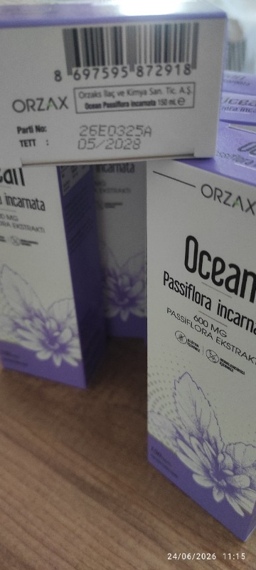 Ocean Passiflora Şurup 150 ml 2 Adet