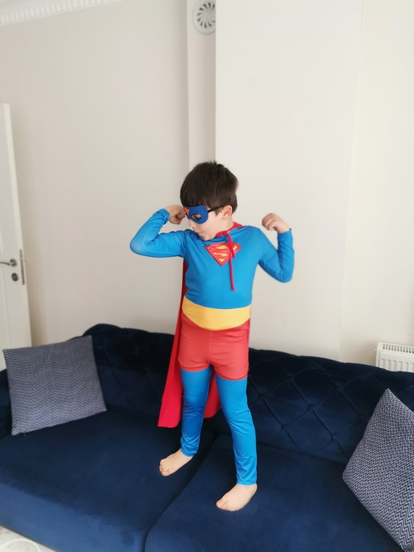 Tarz Kids Süperman Çocuk Kostüm