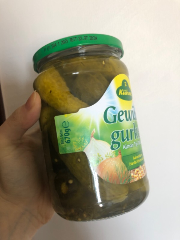 Kühne Salatalık Turşusu Alman Tipi 720 ml