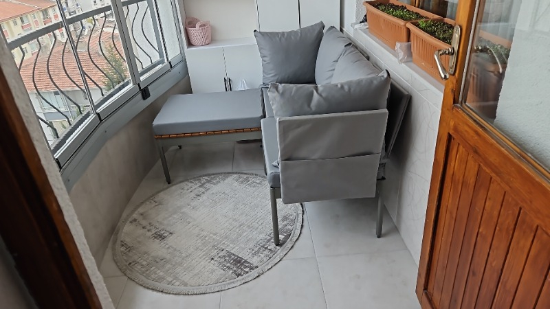 Limni Home Mini Multilounge Bahçe Balkon Seti, Şezlong