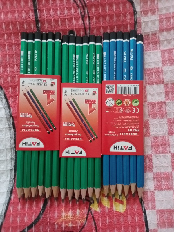 Fatih Mercanlı Kurşun Kalem 12 Li