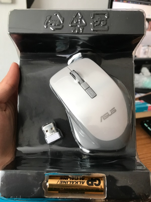 Asus WT425 Kablosuz Optik Sessiz Tıklama Özellikli Beyaz Mouse