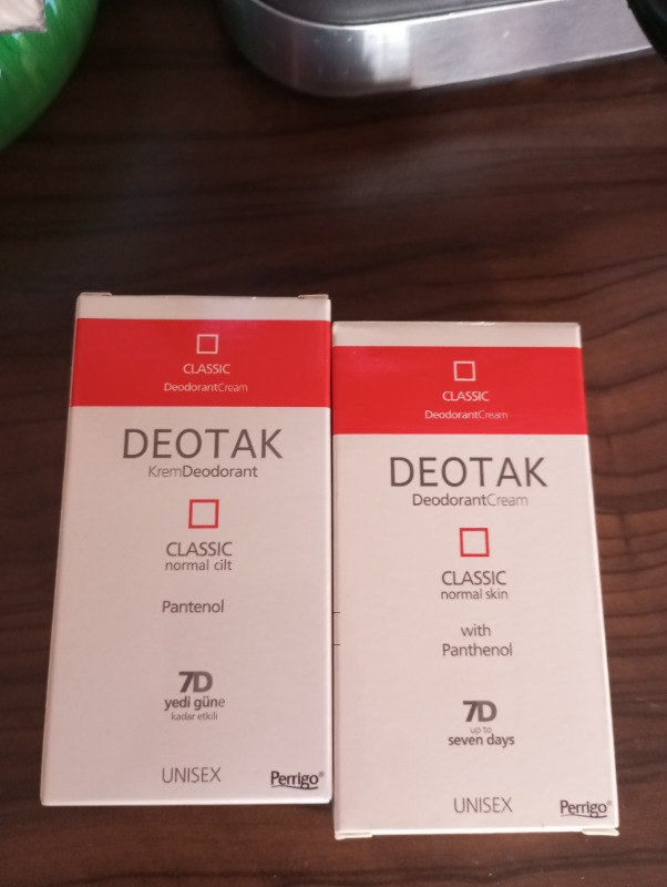 Deotak Klasik Krem Deodorant 35 ml