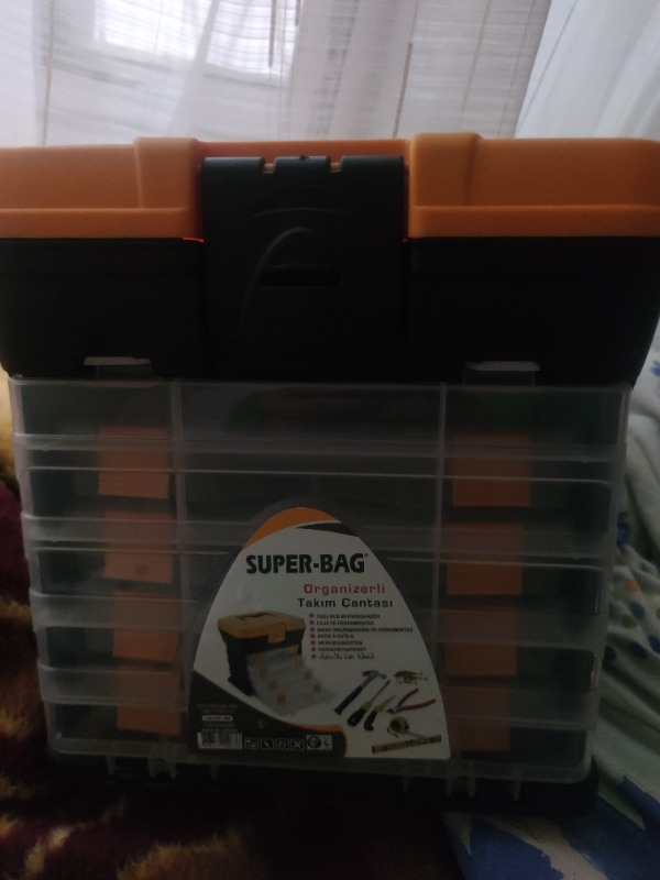 Super Bag Süper-Bag Organizerli Balıkçı Takım Çantası