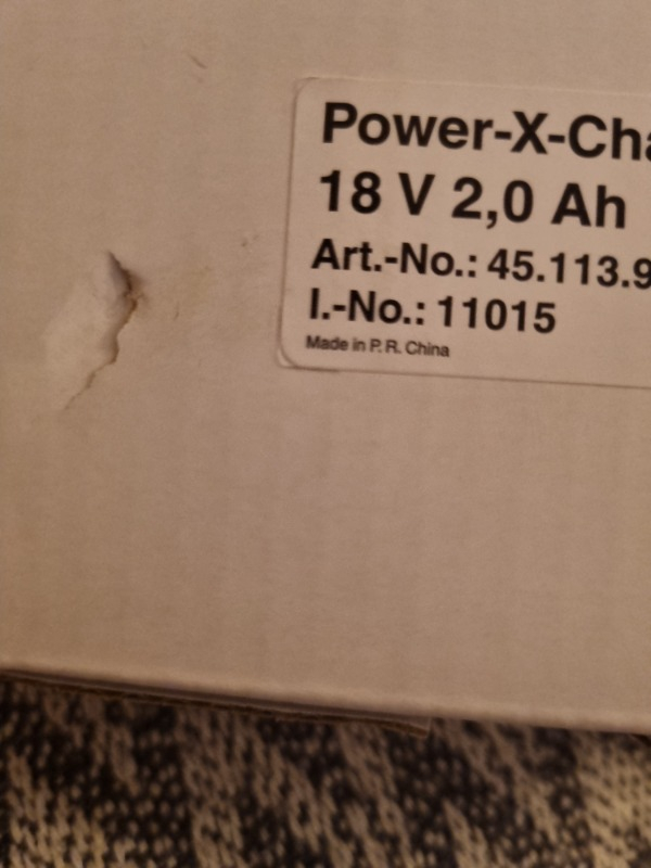 Einhell 18V 2,0 Ah Li-ion Power-X-Change, Akü