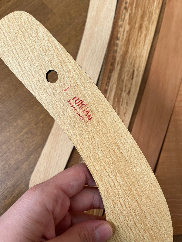 Tokia Terzi-Modelist-Tekstil 6 Parça Ahşap Cetvel Riga Gönye Takımı