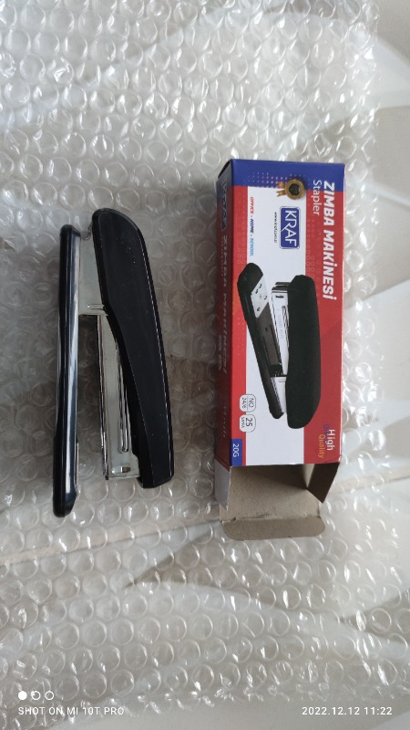 Kraf Zımba Makinası No:24/6 20G Siyah
