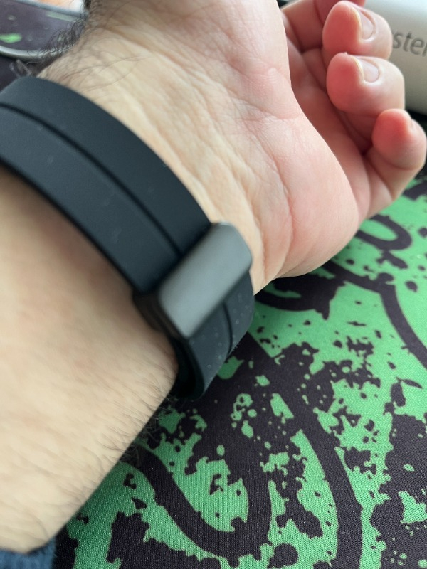 Microsonic Garmin Venu 3 Kordon Ribbon Line Siyah
