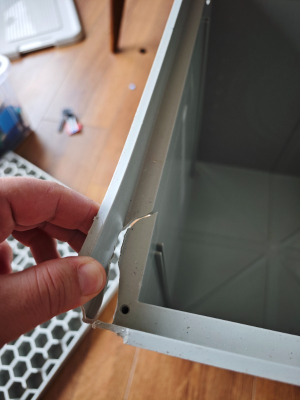 Luxwares 40x40 Plastik Rögar Menhol Kutusu