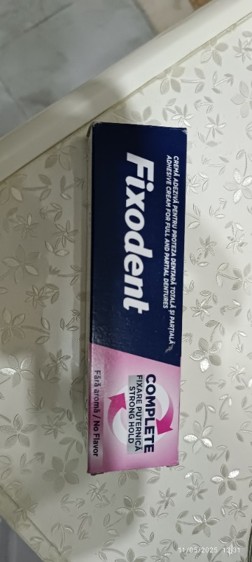 Fixodent Complete Diş Protez Yapıştırıcı Aromasız 47G X3 Adet