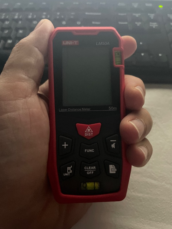 Uni-T LM50A Lazer Mesafe Ölçer 50 mt