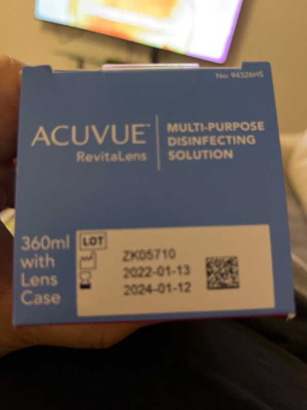 Acuvue Revitalens Solüsyonu 360 ml 4 Kutu