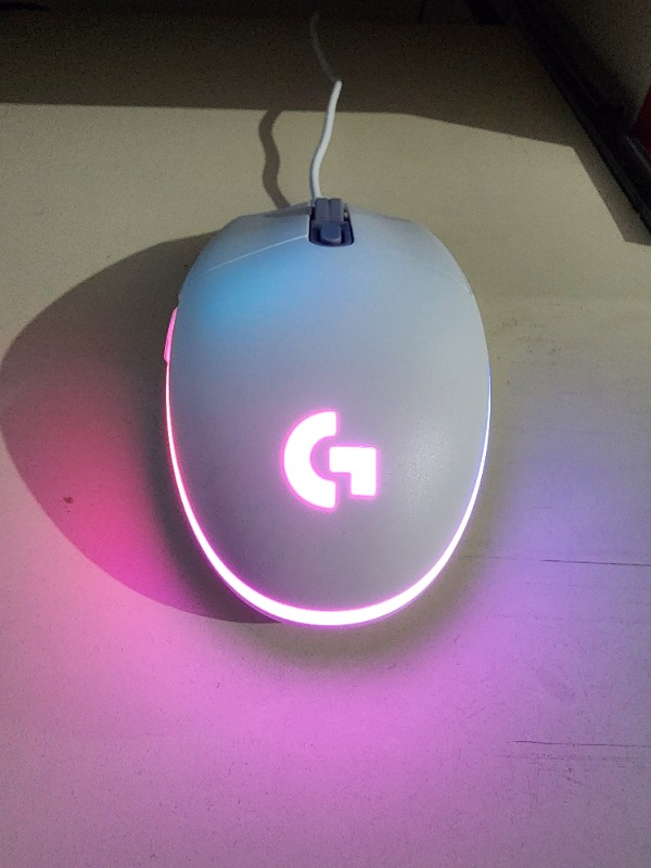 Logitech G G102 LIGHTSYNC RGB Aydınlatmalı 8.000 DPI Kablolu Oyuncu Mouse - Beyaz