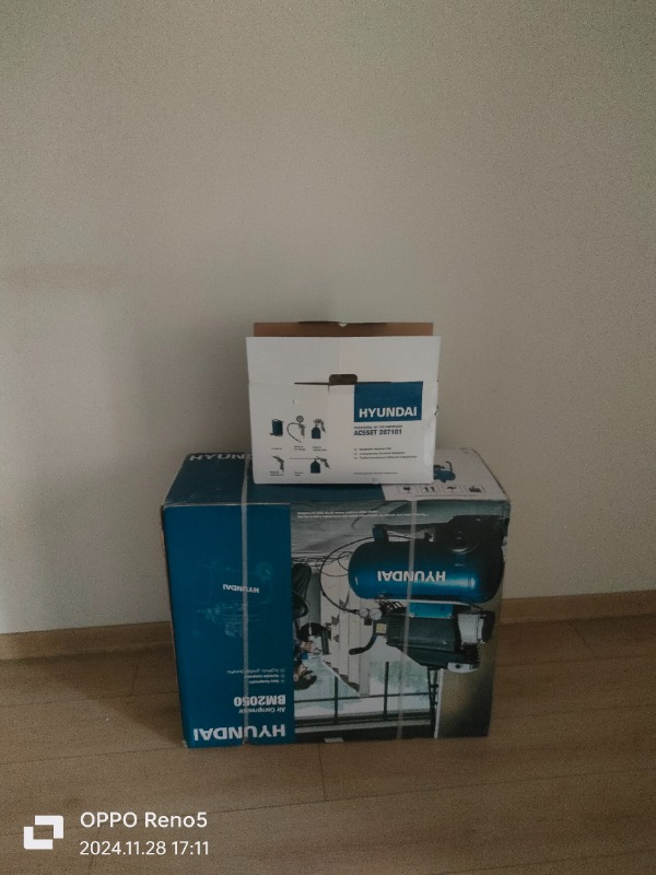 Hyundai BM2050 Hava Kompresör + Aksesuar Seti