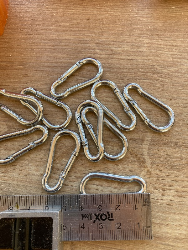 Karabina Galvaniz 4 Mm ( 10 Adet )