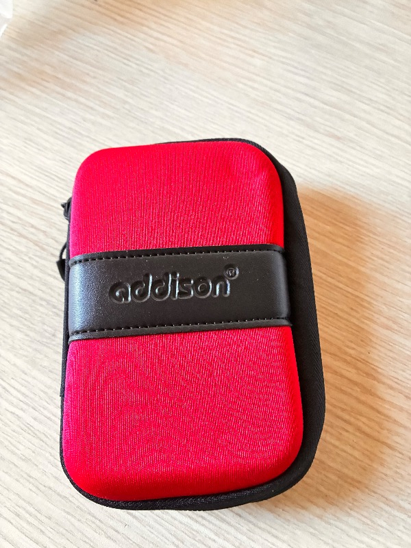 Addison HDD-136 Kırmızı 2.5 HDD Kılıfı
