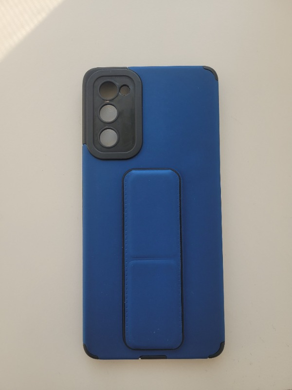 Kvy Samsung Galaxy S20 Fe Standlı Darbe Emici Qstand Kılıf