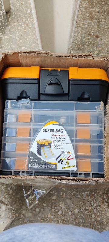 Super Bag Süper-Bag Organizerli Balıkçı Takım Çantası