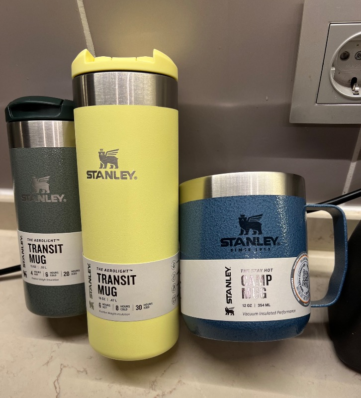 Stanley Klasik Paslanmaz Çelik Termos Kamp Bardak 0.35 LT