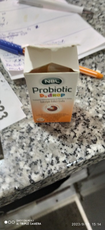NBL Probiotic D3 Drop Takviye Edici Gıda 7.5 ml