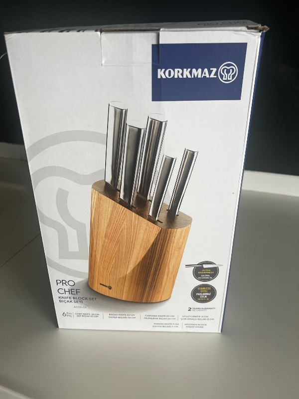 Korkmaz Pro-Chef Bıçak Seti