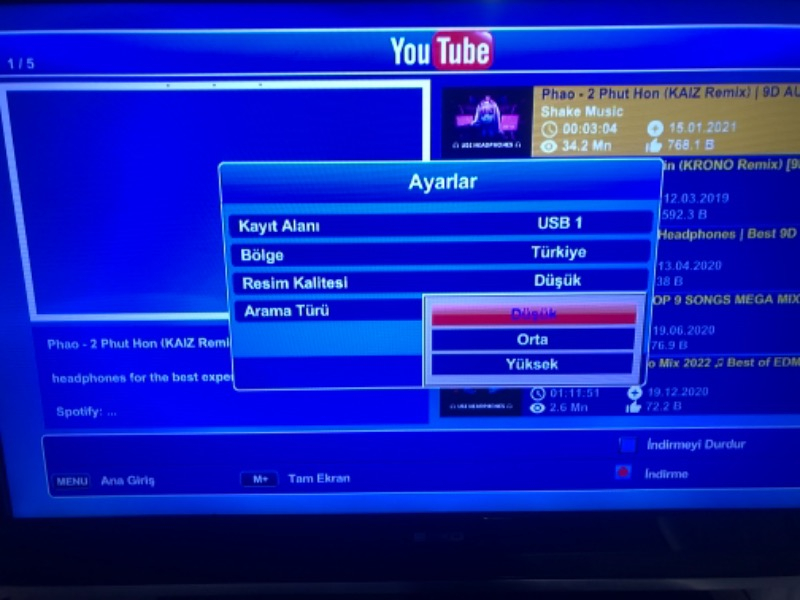 Next 2000 Wifi Çanaklı - Çanaksız Dahili Wi-Fi Full Hd Uydu Alıcı