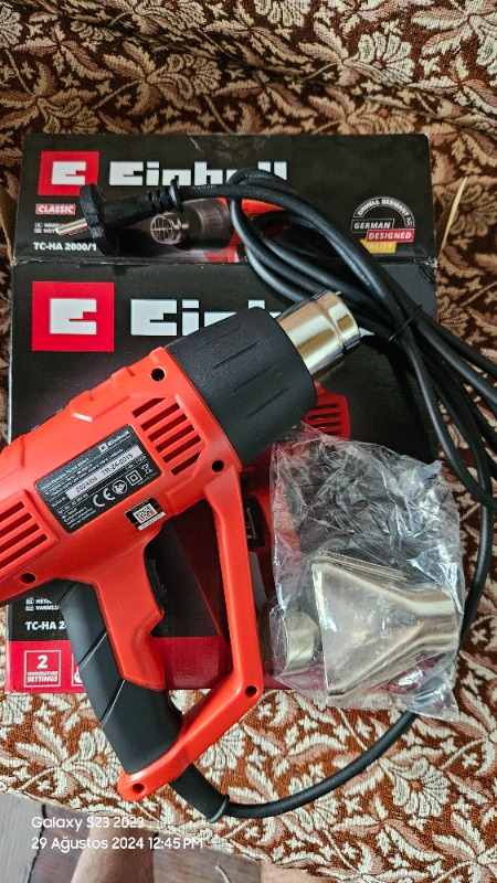 Einhell TC-HA 2000/1, Sıcak Hava Tabancası