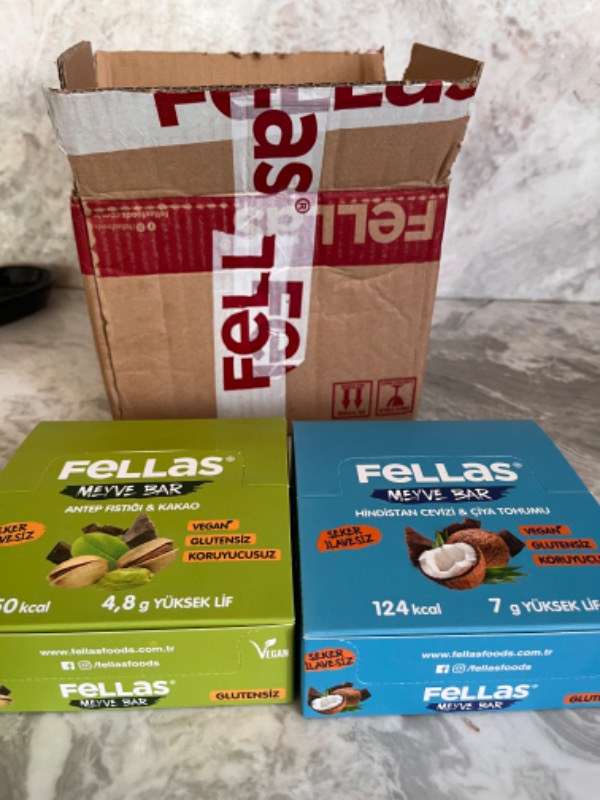 Fellas 24 Adet Protein Bar Süper Karma Kutu
