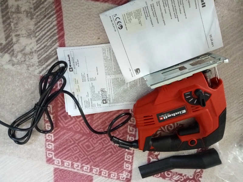 Einhell TC-JS 80/1, Dekupaj Testere