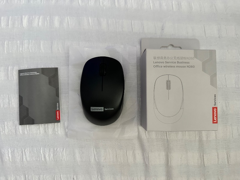 Lenovo N260 Kablosuz Sessiz Mouse Siyah 870042253