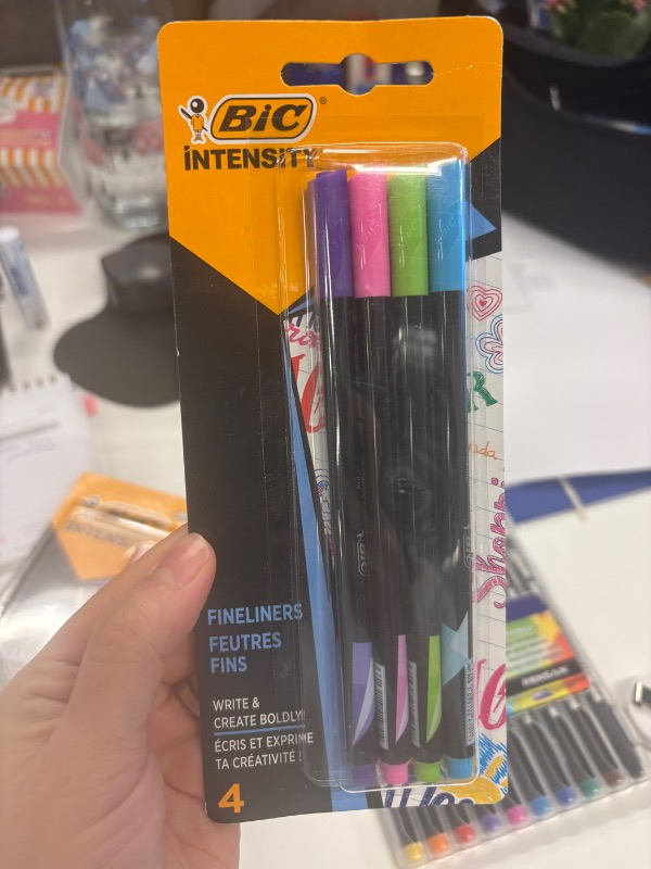 Bic Intensity Keçe Uçlu Kalem Blister 4'lü
