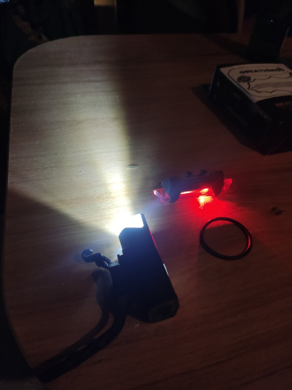Greathings USB Şarjlı Bisiklet Ön-Arka Far Stop Lambası Seti