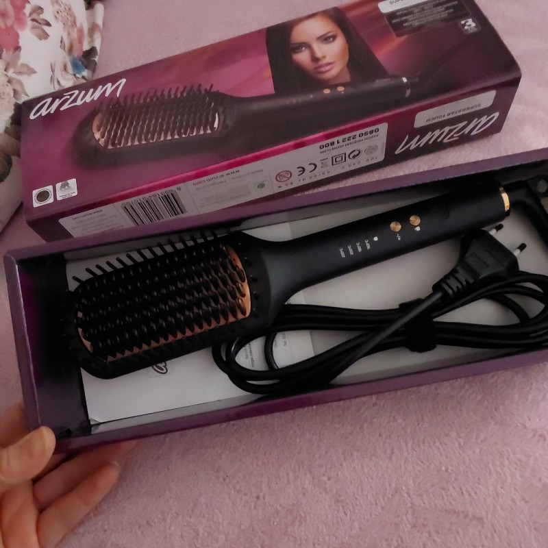 Arzum AR5068 Superstar Touch Saç Düzleştirici Fırça
