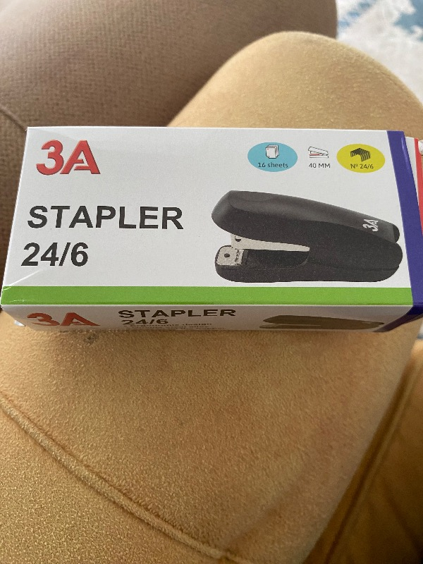 Kraf Zımba Makinası No:24/6 20G Siyah