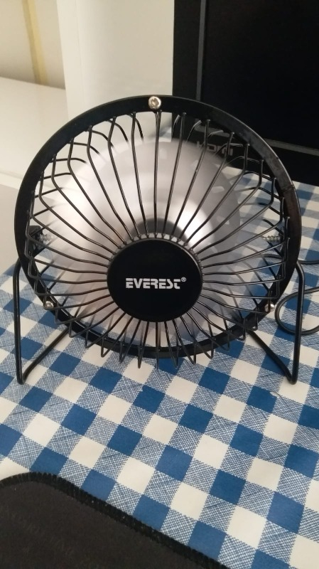 Everest USB Metal Masa Üstü Vantilatör EFN-482
