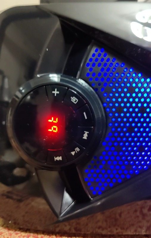 Mikado MD-370BT 2+1 38W Siyah Bt/aux/usb/fm/led Işıklı Multimedia Speaker
