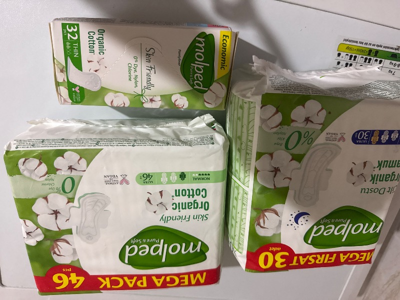 Molped Pure&Soft Karma Paket (46'Lı Normal + 30'Lu Gece + 32'Li Günlük)
