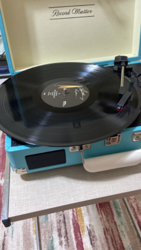 Record Master Retro Pikap T310CH - Şarj Özellikli - Turkuaz Mavi