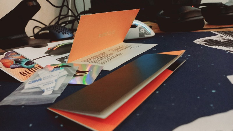 Glorious Model D Mouse Mat - Beyaz