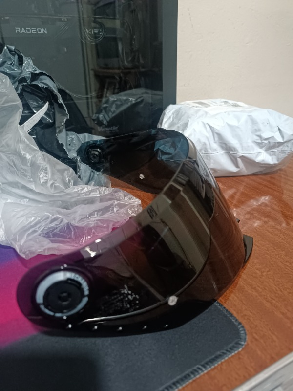 Mt Vizör Siyah Renk V-28 Mt Kask Camı V-28B