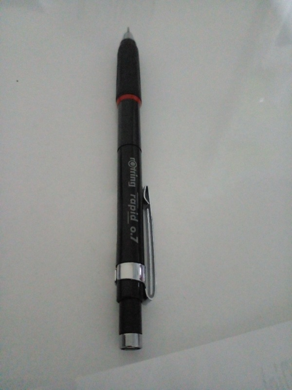 Rotring Rapid 0.7 mm Siyah Versatil Kalem