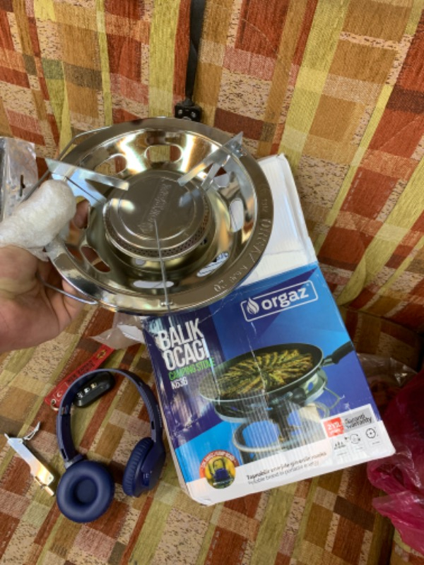 Orgaz Poşetli Süper Turbo Kamp Ocak