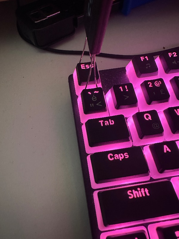 Mekanik Klavye Switch ve Tuş Kapağı Sökme Aparatı
