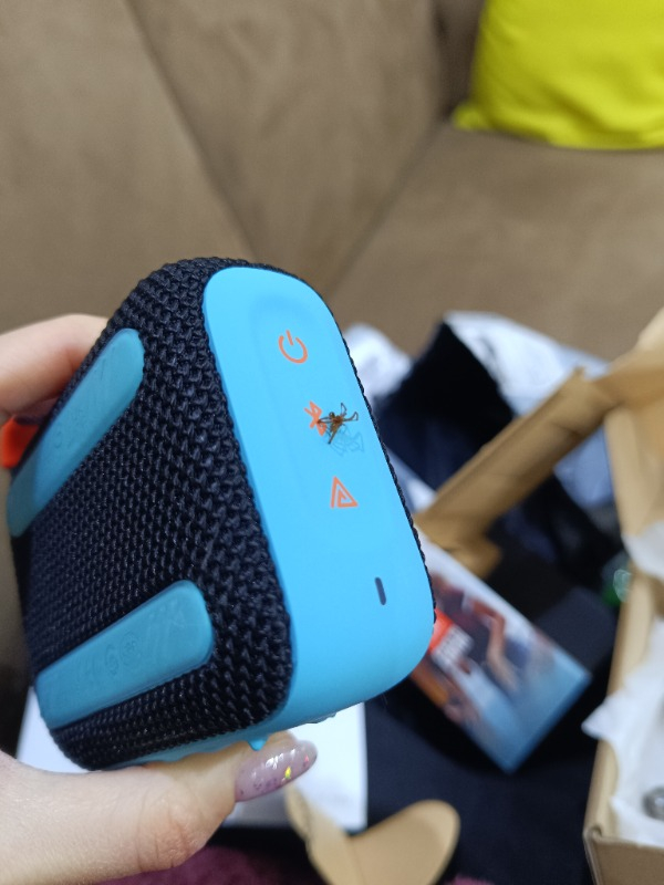 JBL Go4, Bluetooth Hoparlör, IP67, Siyah Turuncu