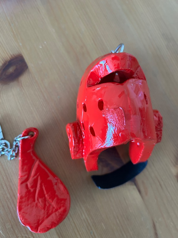 Mini Kask Anahtarlık