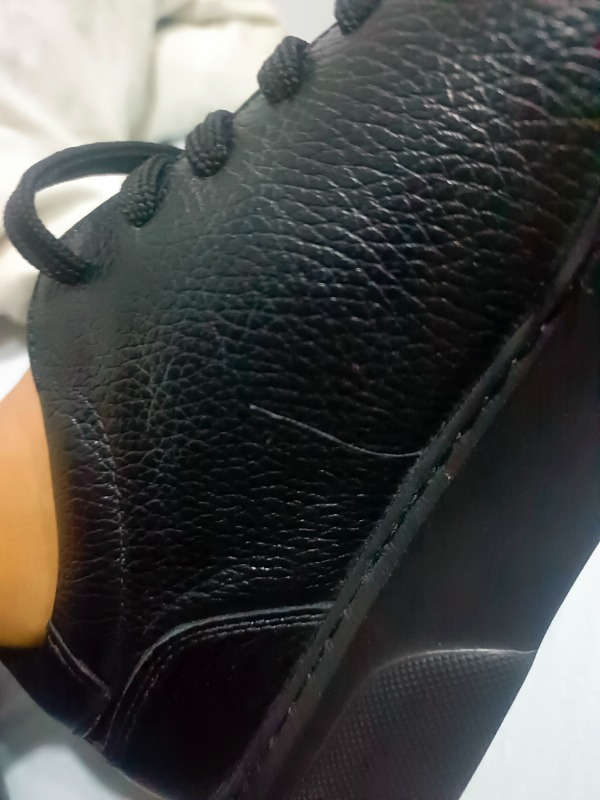 Lufian Tommy Erkek Deri Sneaker Ayakkabı Siyah