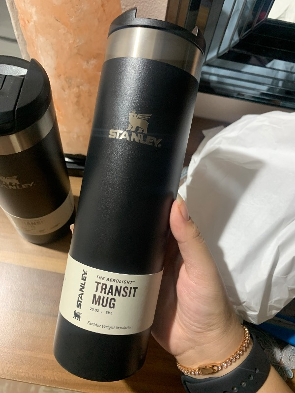 Stanley  The Aerolight 0.60 Litre Termos Bardak Siyah Renk